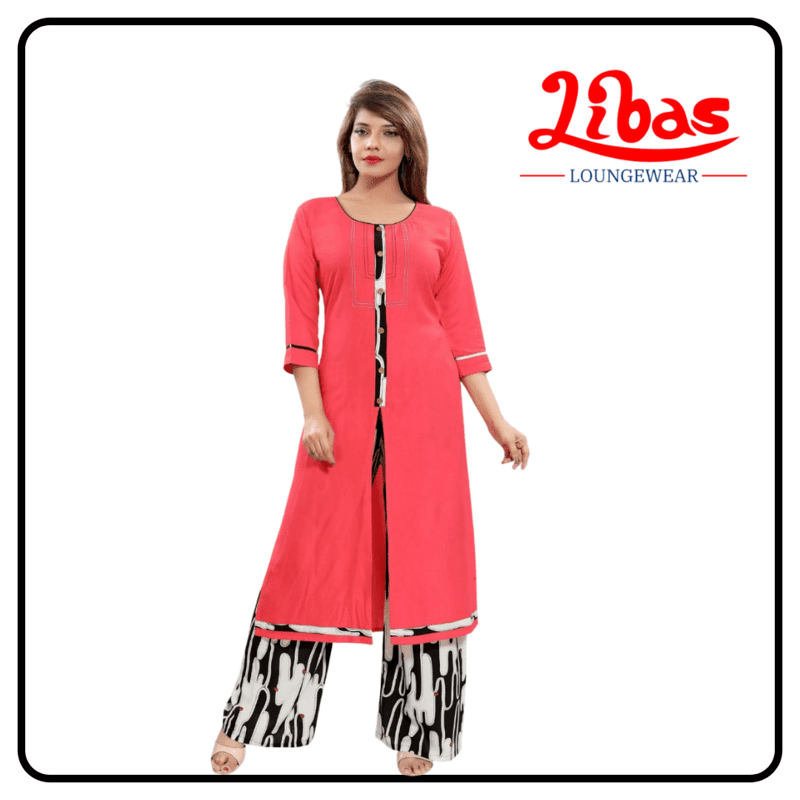 Classic Palazzo Lounge Sets from Libas Loungewear - PZ004 Classic Palazzo Lounge Sets from Libas Loungewear - PZ004