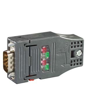 siemens 6GK1500-0FC10 PROFIBUS FastConnect Bus Connector | 180° Degree Outlet