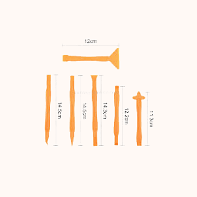 PagKis 6 in 1 Anti-static LCD Screen Pry Opening Tools for Mobile Phone Tablet High Toughness Prying Tools Set JM-OP16