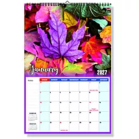 2026 Nature Leaf Wall Calendar