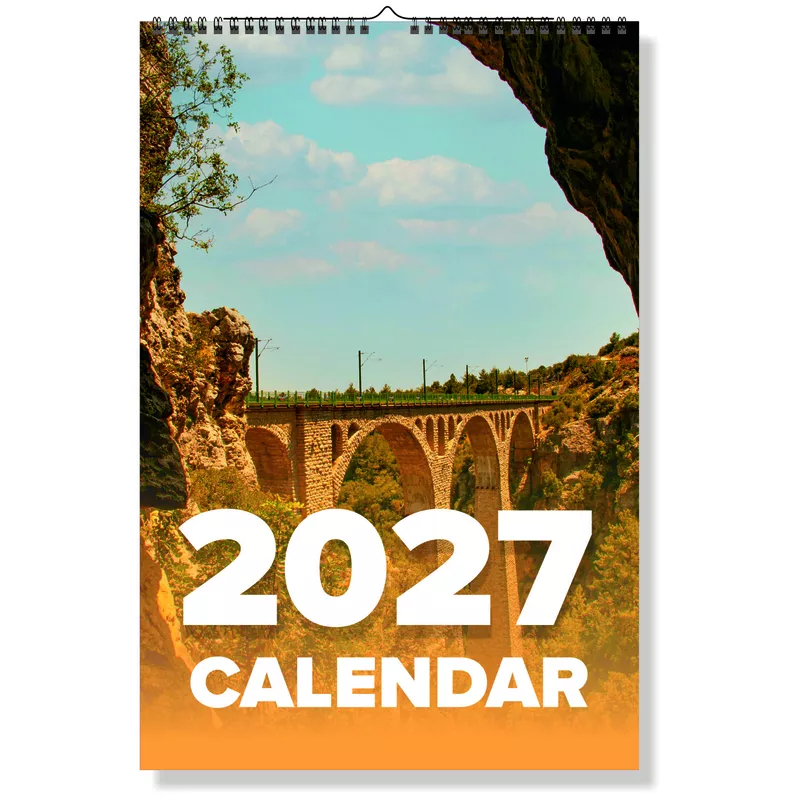 2027 Bridges Wall Calendar
