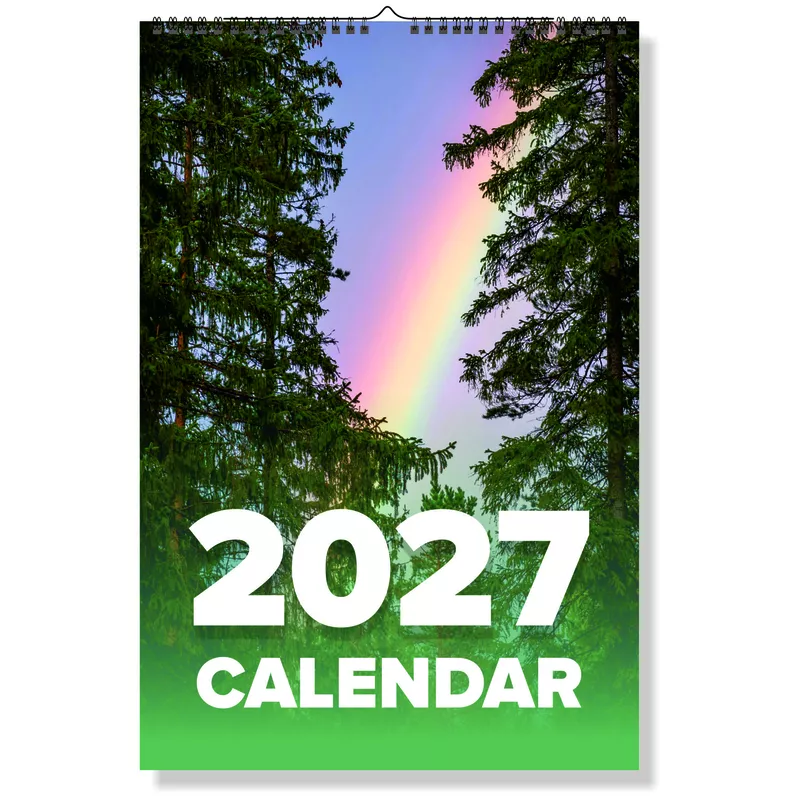 2027 Seasons Wall Calendar