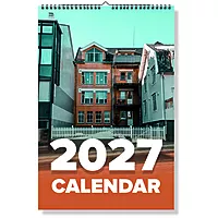 2027 House Wall Calendar