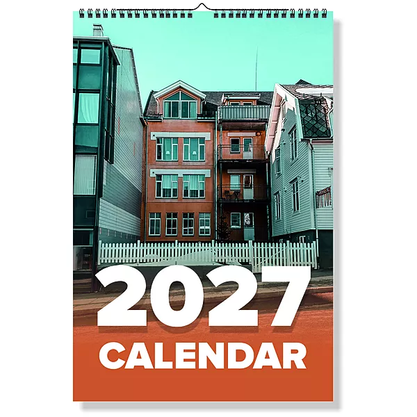 2027 House Wall Calendar