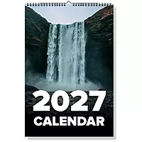 2027 Fountains Wall Calendar