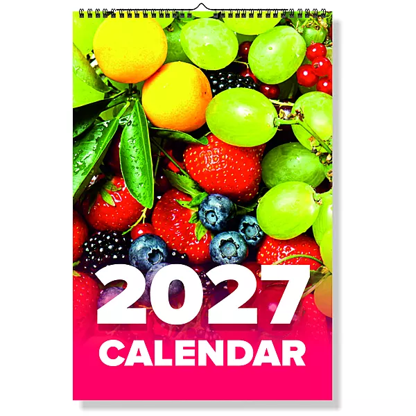 2027 Fruits Wall Calendar