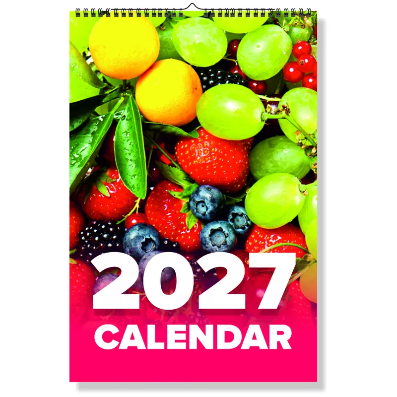 2027 Fruits Wall Calendar