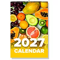 2027 Juicy Fruits Wall Calendar