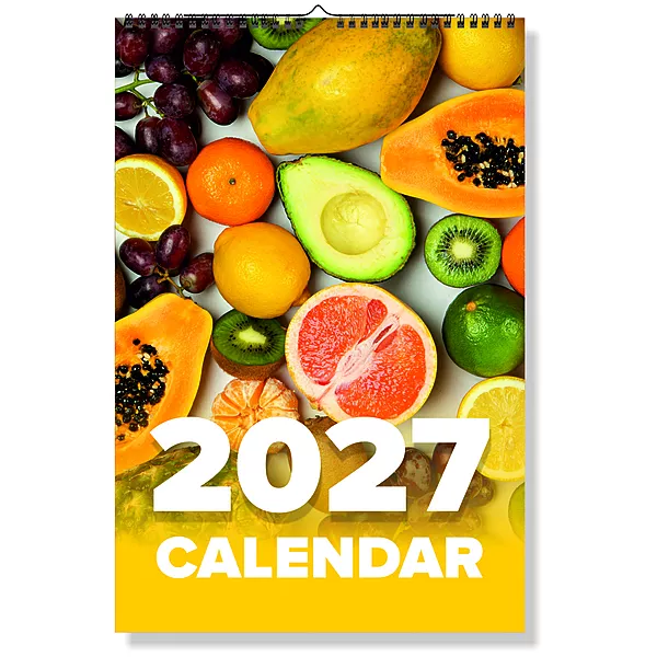 2027 Juicy Fruits Wall Calendar