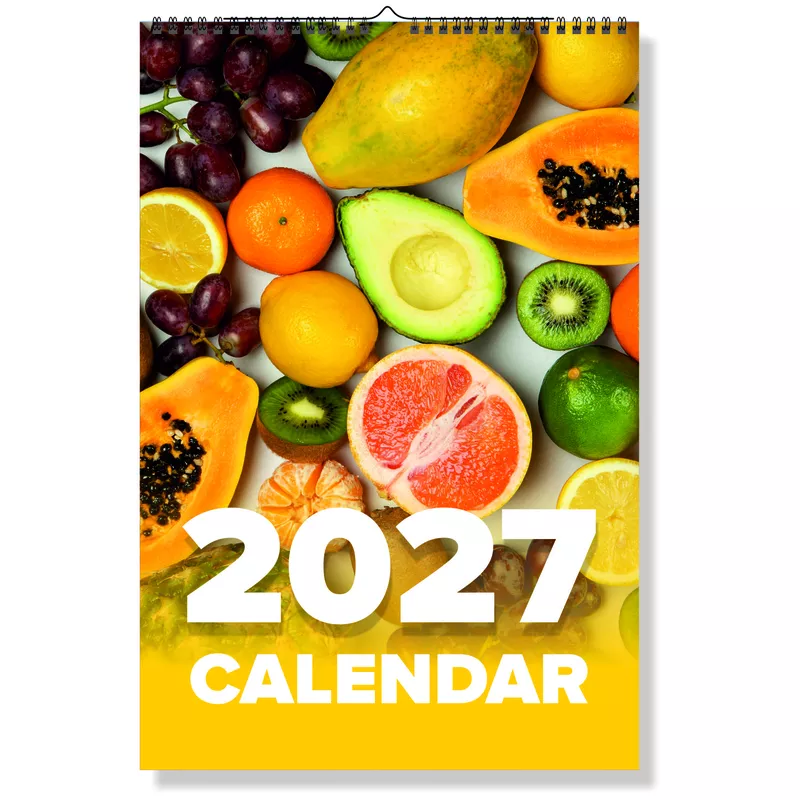 2027 Juicy Fruits Wall Calendar