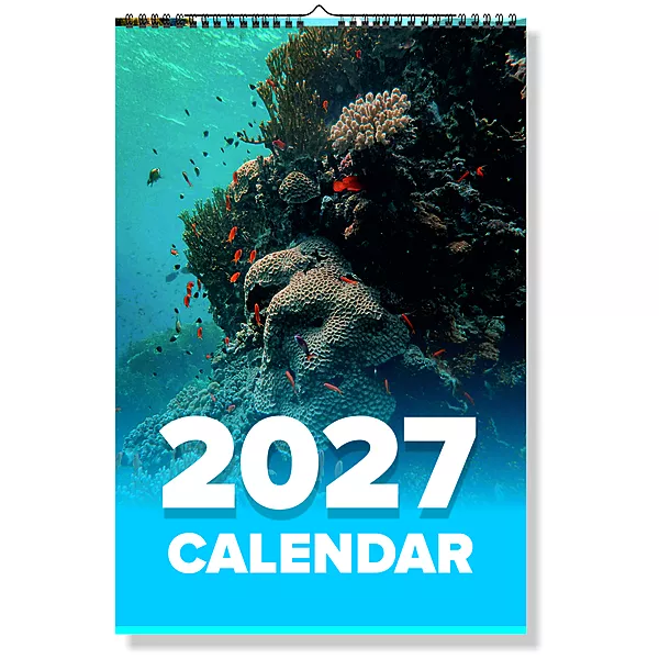 2027 Ocean Wall Calendar