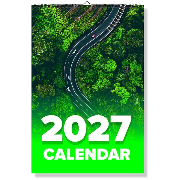 2027 HighWays Wall Calendar