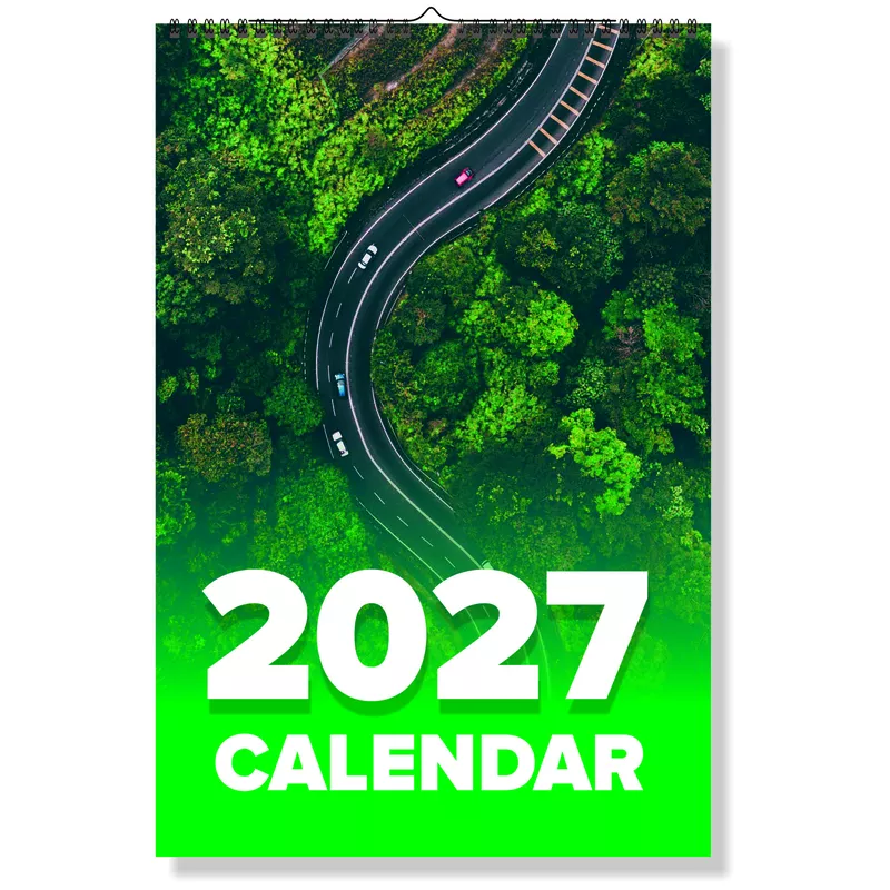 2027 HighWays Wall Calendar