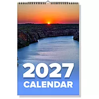 2027 Pure Nature Wall Calendar