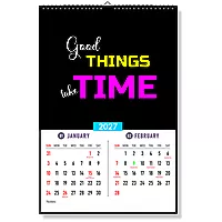 2026 Motivational Quotes with Leaders Wall Calendar