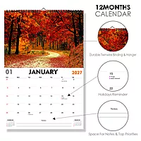 2027 Seasons Wall Calendar
