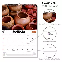 2027 Pot Wall Calendar
