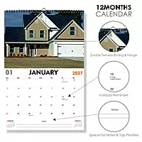 2027 House Wall Calendar