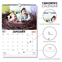 2026 Angel Moments Wall Calendar