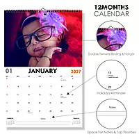 2027 Sweet Dreams Wall Calendar