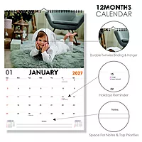 2026 Cozy Nest Wall Calendar