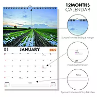 2027 Nature Wall Calendar