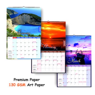 2026 Scenic Photography Wall Calendar