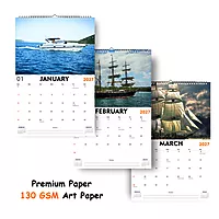 2027 Ships Wall Calendar