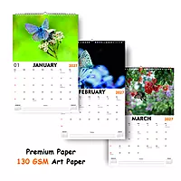 2027 ButterFly Wall Calendar