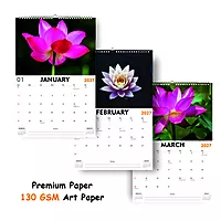 2027 Lotus Flowers Wall Calendar