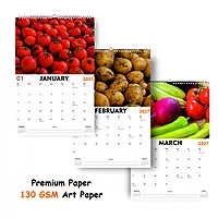 2027 Veggies Wall Calendar