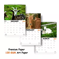 2027 Sheeps Wall Calendar
