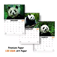 2027 Panda Wall Calendar