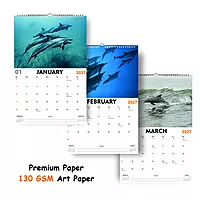 2027 Dolphin Wall Calendar