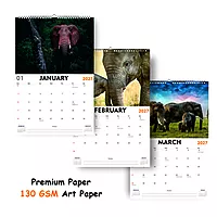 2027 Elephant Wall Calendar