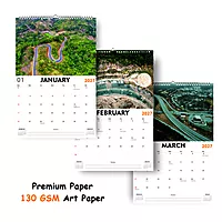 2027 HighWays Wall Calendar