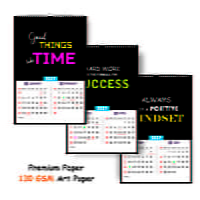 2026 Motivational Quotes with Leaders Wall Calendar