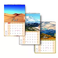 2026 Scenic Photography Wall Calendar