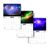 2027 Galaxy Wall Calendar