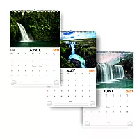 2027 Fountains Wall Calendar