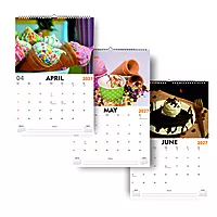 2027 Ice Cream Wall Calendar