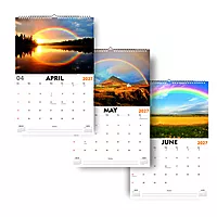 2027 Rainbow Wall Calendar