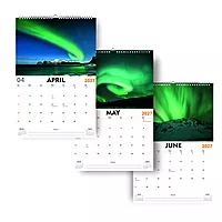 2027 Aurora Borealis Wall Calendar