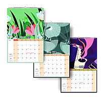 2027 Cartoon Patterns Calendar