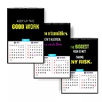 2026 Motivational Quotes with Leaders Wall Calendar