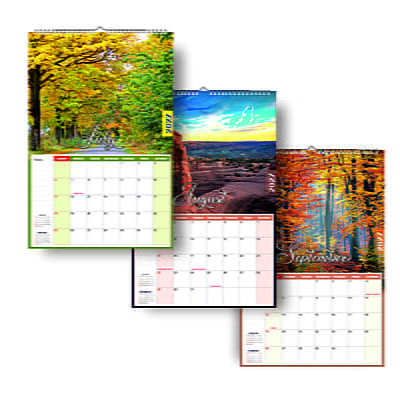 2026 Scenic Photography Wall Calendar