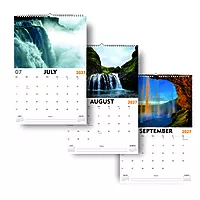 2027 Fountains Wall Calendar