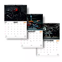 2027 Bikes Wall Calendar