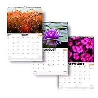 2027 Garden Flowers Wall Calendar