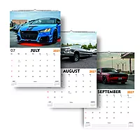 2027 Car Wall Calendar
